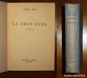 Libri di seconda mano: BUCK, Pearl S. La gran dama (Goliat)